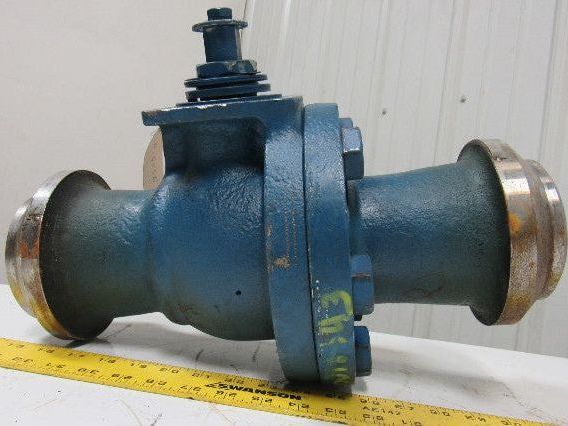 JC FIG 660 A.I.N. JC 4" Class 600 Split Body Floating Ball Valve Reduced Bore