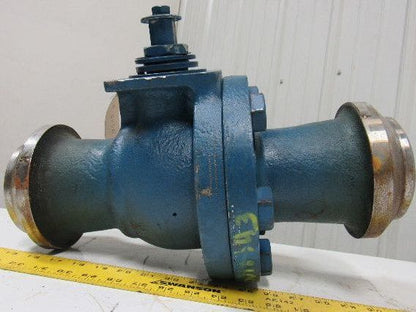 JC FIG 660 A.I.N. JC 4" Class 600 Split Body Floating Ball Valve Reduced Bore