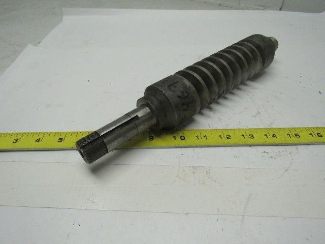 1X-1247 PG Stock Coal Feeder Worm Gear Shaft 1" Dia. 13-1/4" OAL  2.173" OD