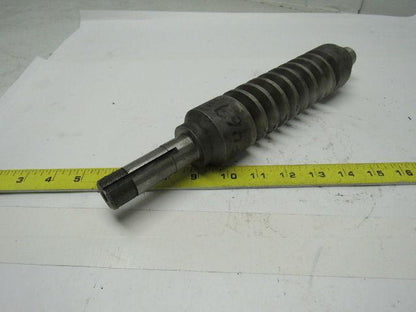 1X-1247 PG Stock Coal Feeder Worm Gear Shaft 1" Dia. 13-1/4" OAL  2.173" OD