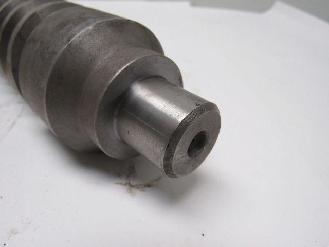 1X-1247 PG Stock Coal Feeder Worm Gear Shaft 1" Dia. 13-1/4" OAL  2.173" OD