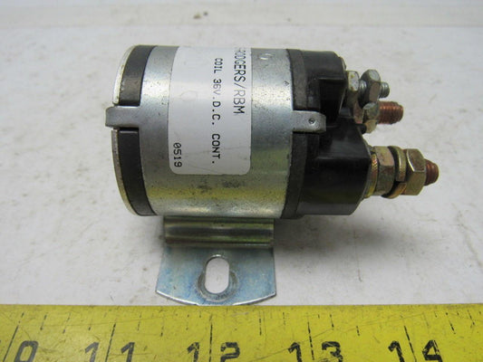 White Rodgers 124-22 36VDC Solenoid Relay Continuous Duty