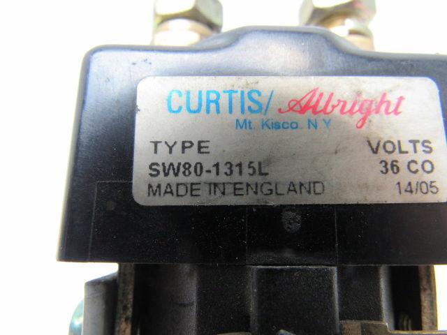 SW80-1315L Curtis Albright 36VDC Coil Contactor