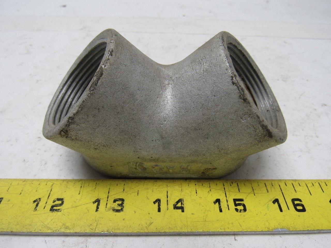 Raco 2655 1-1/4 90 Degree Handy Ells Threaded Conduit Coupling Lot of 4