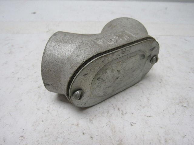 Raco 2655 1-1/4 90 Degree Handy Ells Threaded Conduit Coupling Lot of 4