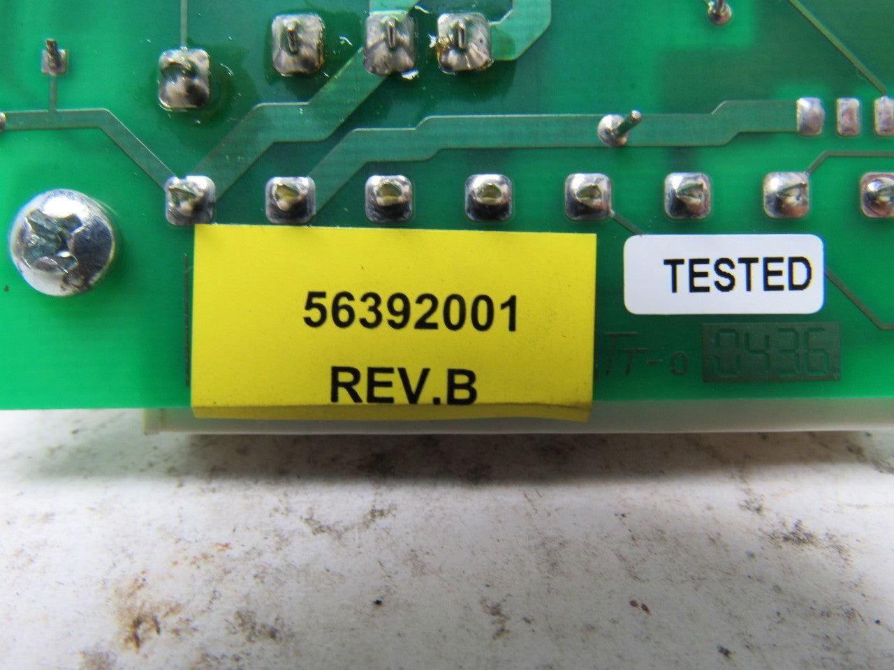 56392001  Rev B Nilfisk-Advance Circuit Board PCP