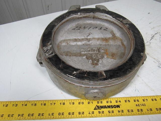 41595 K7T 10" Cast Iron Gate Valve Solid Wedge