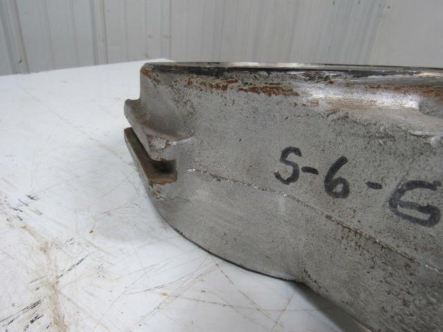 41595 K7T 10" Cast Iron Gate Valve Solid Wedge