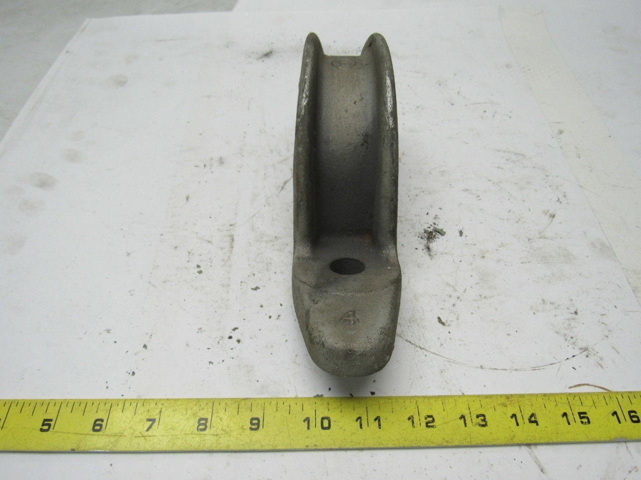 Appleton 4" Malleable Iron Conduit Strap Lot of 8