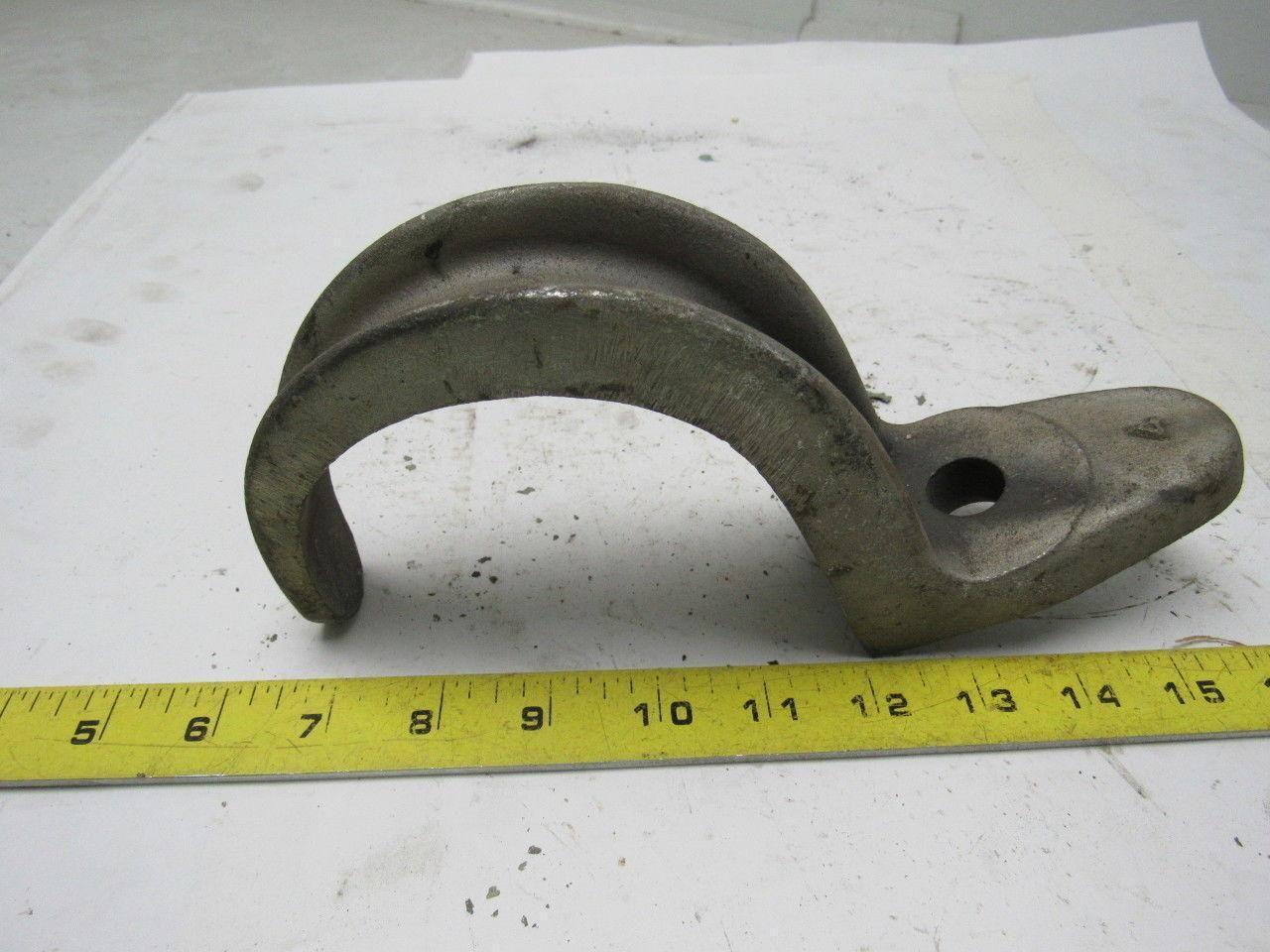 Appleton 4" Malleable Iron Conduit Strap Lot of 8