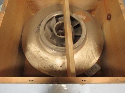 Sturm 0146469-02 Sturm 19" OD Bronze Pump Impeller 3-1/4" Bore 11-1/2" Bushing O