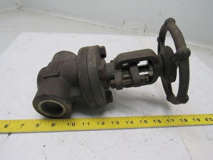Bonney Forge 037740-0029 H 11 1-1/4"-800 Gate Valve 1975 PSIG @ 100*F