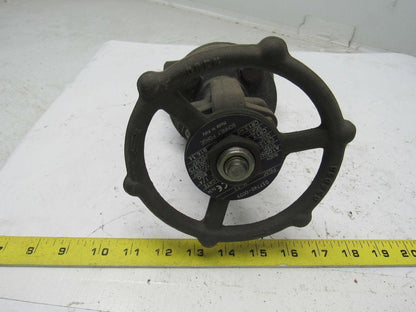 Bonney Forge 037740-0029 H 11 1-1/4"-800 Gate Valve 1975 PSIG @ 100*F