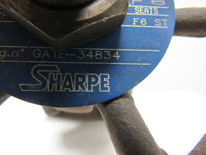 Sharpe 34834 1-1/4"-800Lb Gate Valve 1975 PSI @ 100*F
