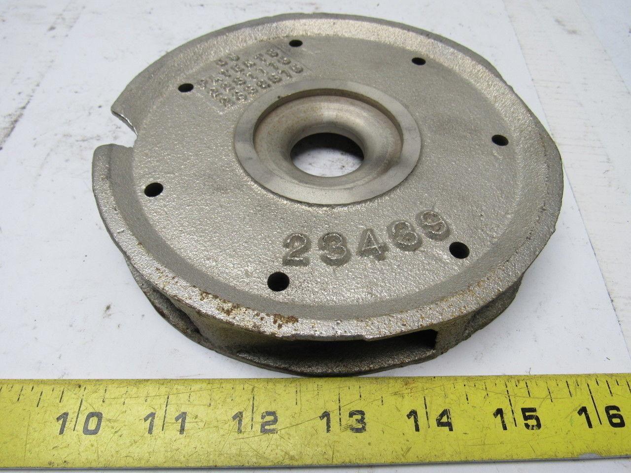23439 6-11/16" OD x 1-3/16" Bore Centrifugal Pump Impeller