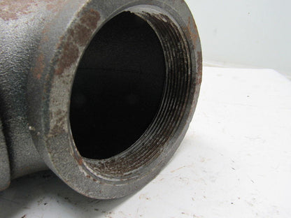 Grainger International 2WJ99A 4" Black Pipe Steel 90° Elbow