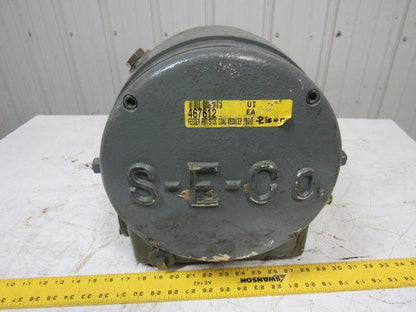 Stock Equipment Company RH 20:1 Volumetric Coal Feeder Gear Reducer Drive