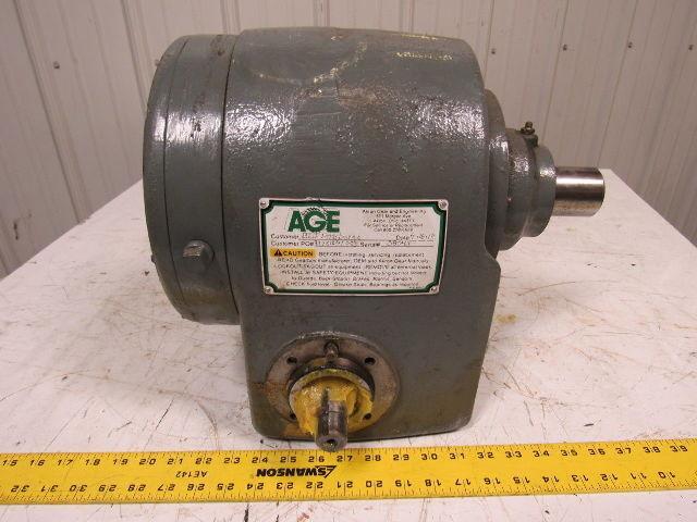 Stock Equipment Company RH 20:1 Volumetric Coal Feeder Gear Reducer Drive