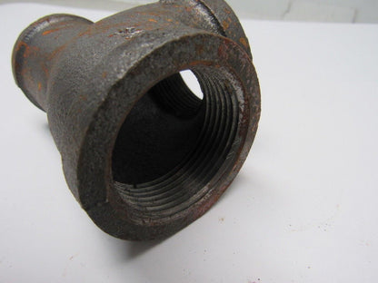 Anvil International 1-1/4" X 1-1/4"X 1" Reducing Tee Black Pipe Lot OF 4