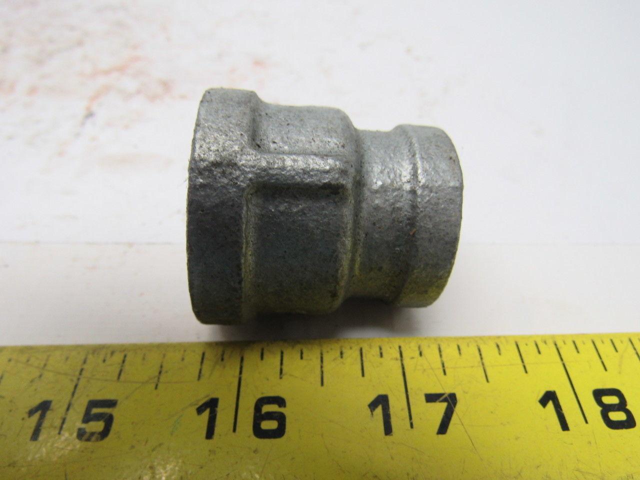 Siam Fitting (SA) 3/4"-1/4" Galvanized Pipe Bell Reducer Lot Of 10