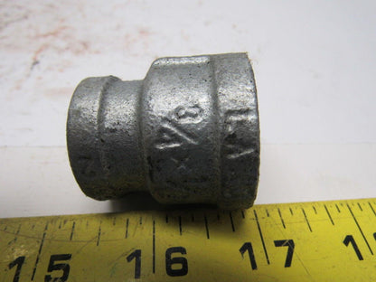 Siam Fitting (SA) 3/4"-1/4" Galvanized Pipe Bell Reducer Lot Of 10