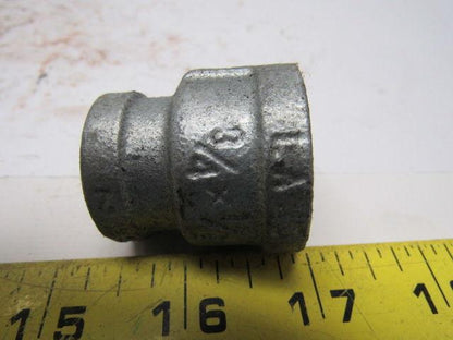 Siam Fitting (SA) 3/4"-1/4" Galvanized Pipe Bell Reducer Lot Of 10