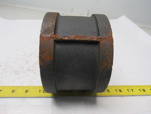 Grainger International 2WU61A 4" NPT Black Pipe Iron Coupling