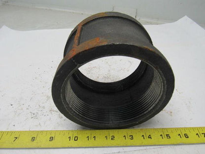 Grainger International 2WU61A 4" NPT Black Pipe Iron Coupling