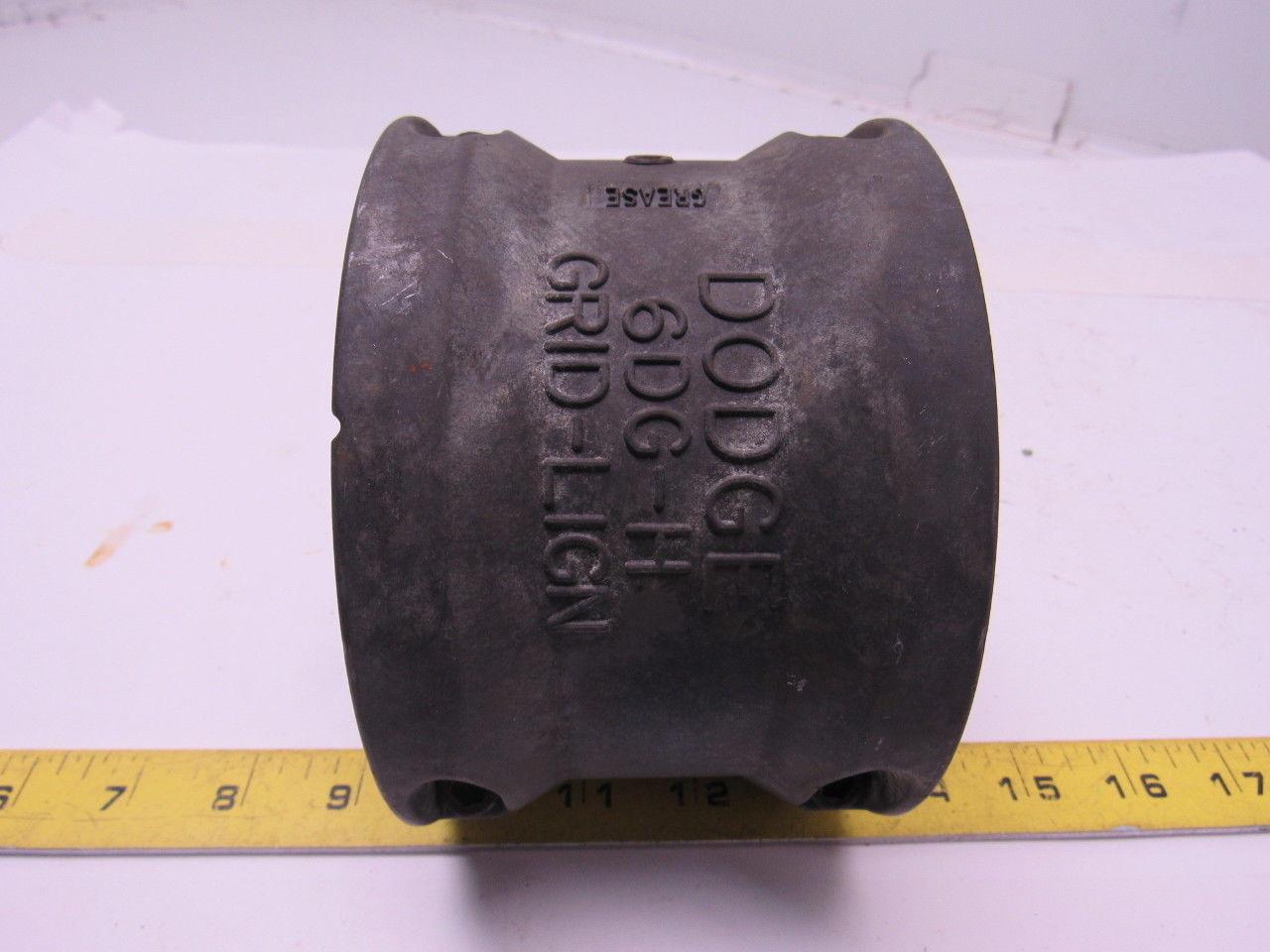 Dodge 6DG-H Grid-LIGN Flexible Coupling W/1 1-7/8" Bore Hub (Only 1 Hub)