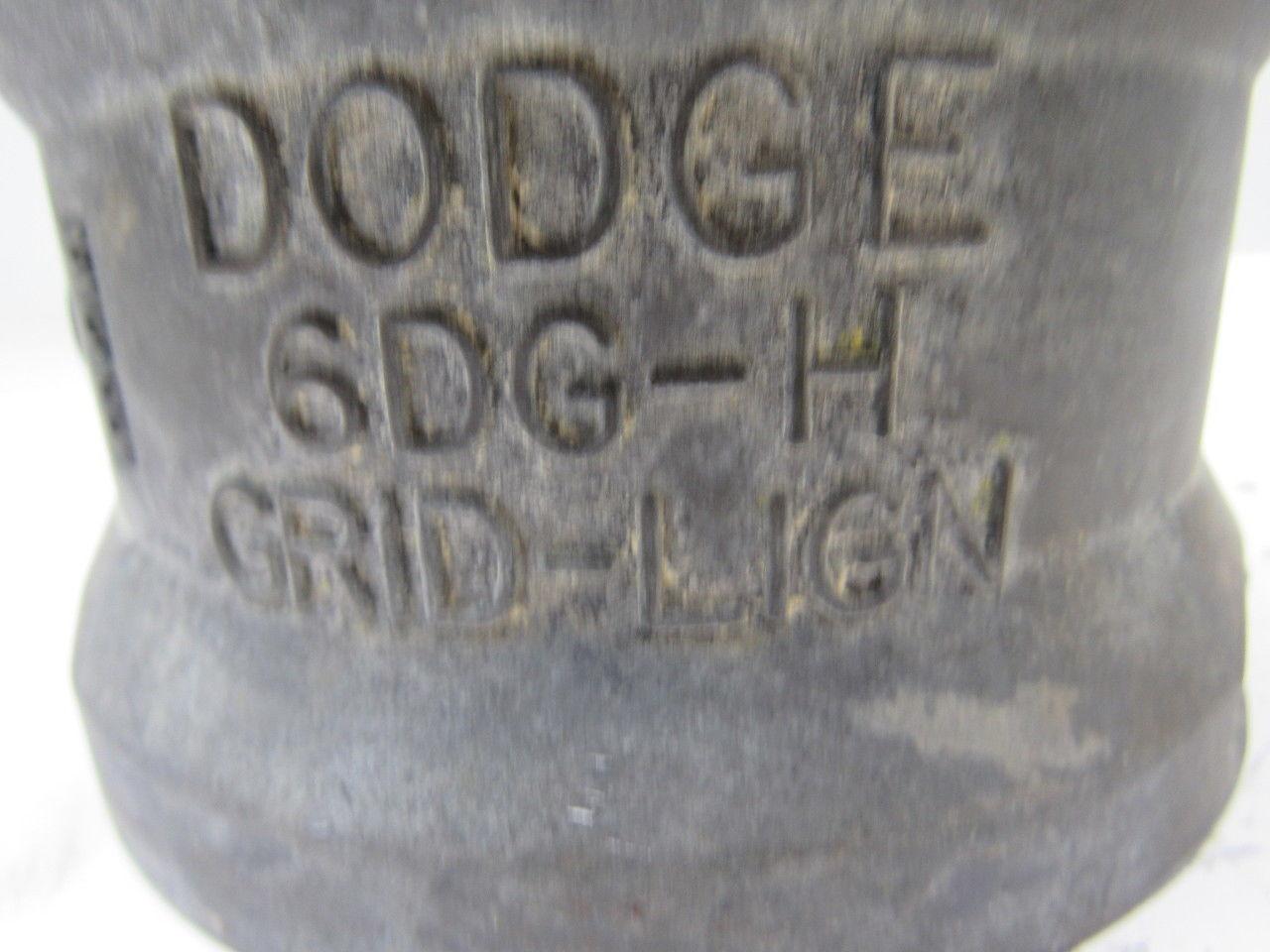 Dodge 6DG-H Grid-LIGN Flexible Coupling W/1 1-7/8" Bore Hub (Only 1 Hub)