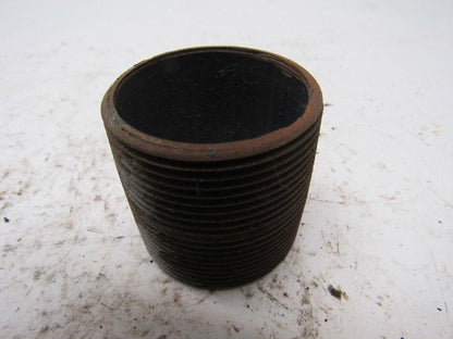 1-1/2" NPT x 1-3/4" Long Schedule 40 Black Steel Nipple Lot of 28