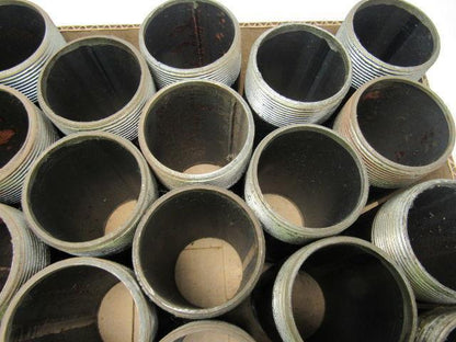 2" NPT x 4-1/2" Schedule 40 Black Steel Nipple Lot of 24