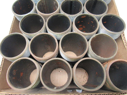 2" NPT x 4-1/2" Schedule 40 Black Steel Nipple Lot of 24