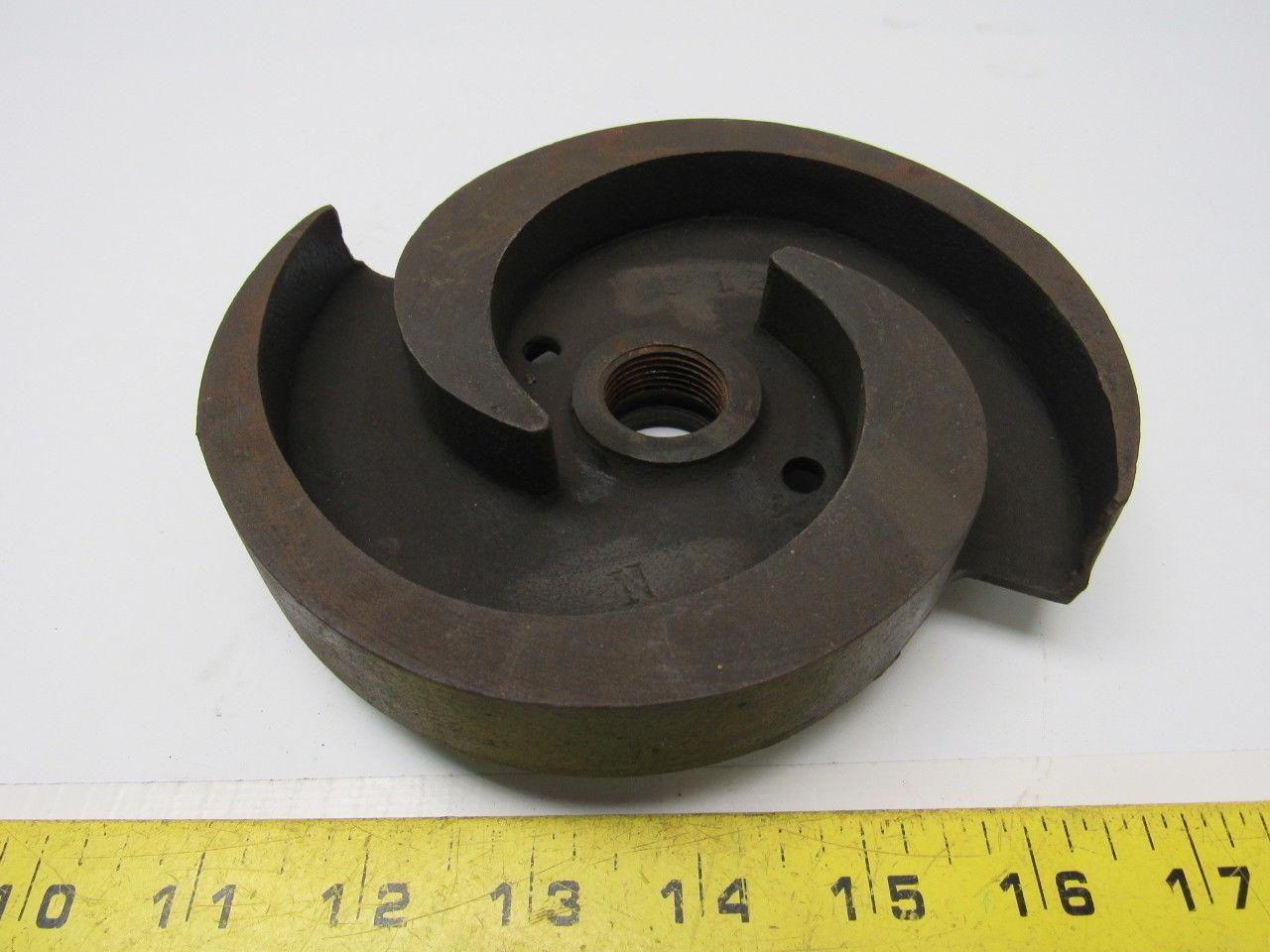 P1234 Replacement Impeller 6-1/4" OD 3/4"-14 Threaded Bore