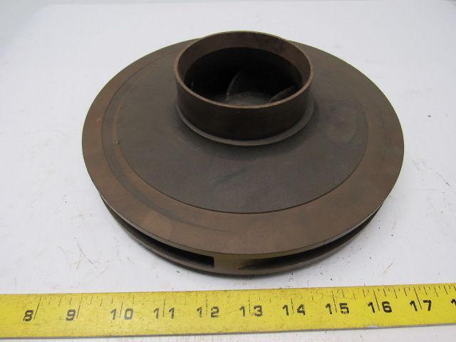 Gorman Rupp 6829-B Replacement Impeller 9-1/2" OD 3/4"-14 Threaded Bore