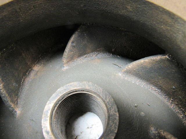 Gorman Rupp 6829-B Replacement Impeller 9-1/2" OD 3/4"-14 Threaded Bore