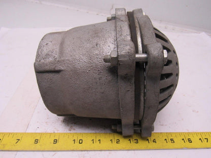 Cast Iron Roof Drain w/ Interior Valve 3" Threaded Base