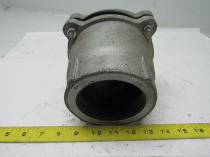 Cast Iron Roof Drain w/ Interior Valve 3" Threaded Base