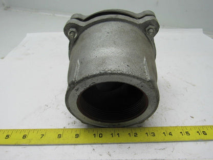 Cast Iron Roof Drain w/ Interior Valve 3" Threaded Base