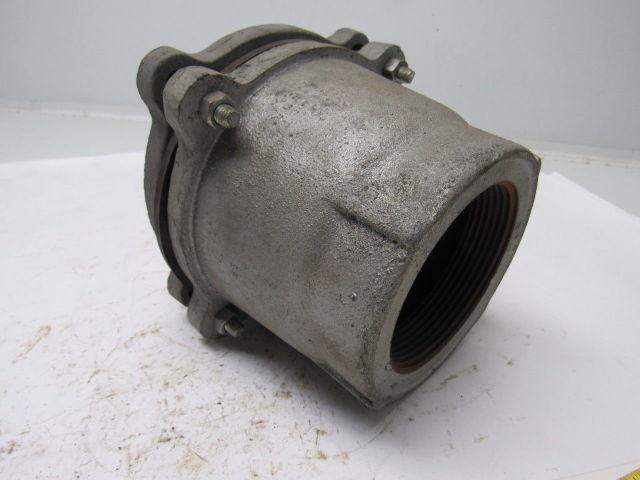 Cast Iron Roof Drain w/ Interior Valve 3" Threaded Base
