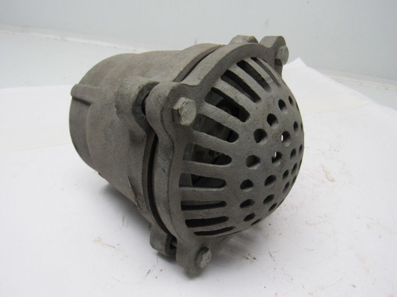 Cast Iron Roof Drain w/ Interior Valve 3" Threaded Base