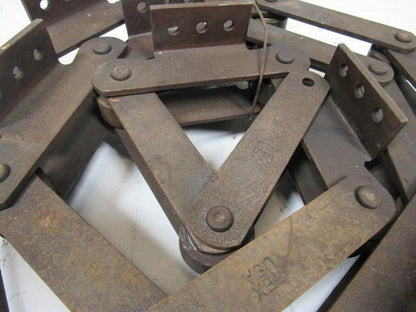 REXNORD 6" Pitch Slat Conveyor Chain Max Cotter Width 2.6"