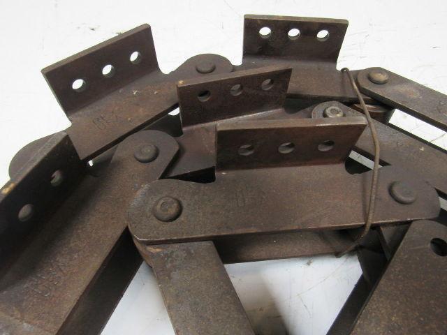 REXNORD 6" Pitch Slat Conveyor Chain Max Cotter Width 2.6"