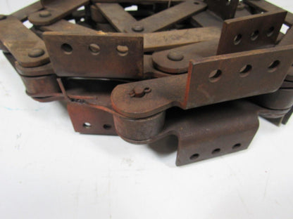 REXNORD 6" Pitch Slat Conveyor Chain Max Cotter Width 2.6"