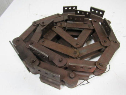 REXNORD 6" Pitch Slat Conveyor Chain Max Cotter Width 2.6"
