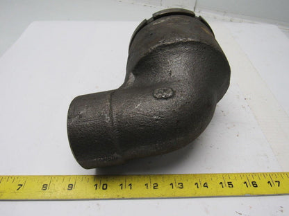 2" Malleable Iron 90 Degree Female Type Union