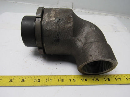 2" Malleable Iron 90 Degree Female Type Union