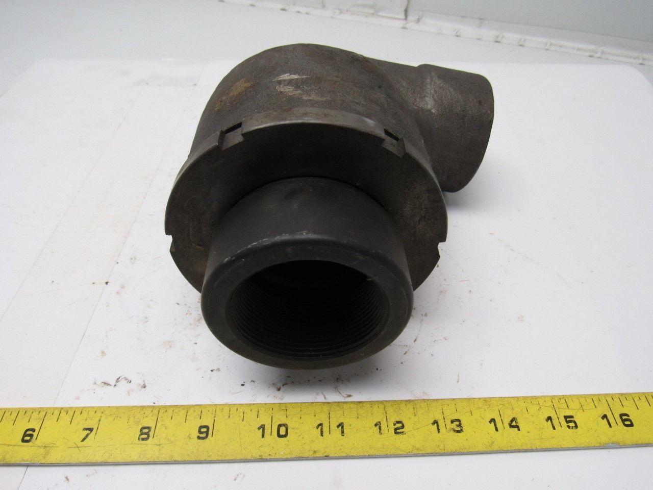 2" Malleable Iron 90 Degree Female Type Union