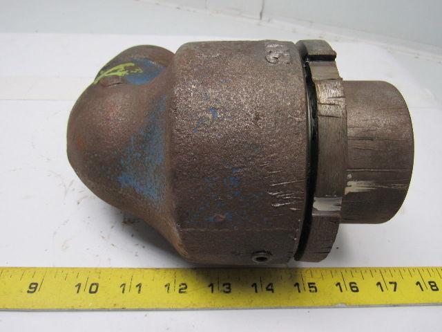 2" Malleable Iron 90 Degree Female Type Union