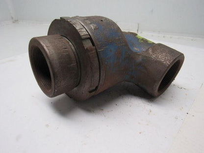 2" Malleable Iron 90 Degree Female Type Union